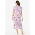 thumbnail image 2 of Dreams & Co. Plus Size Long Print Sleepshirt, 2 of 5