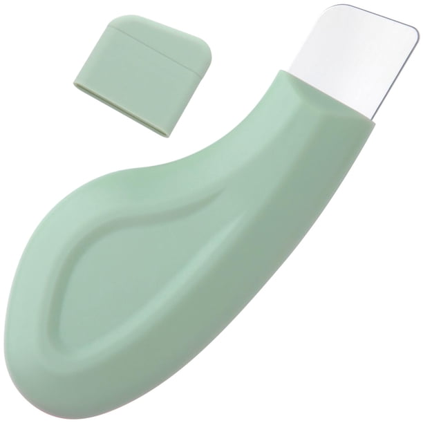 PAGOW Herramientas para eliminar puntos negros, removedor de puntos negros de nariz de silicona, espátula para limpieza profunda de la piel, raspador facial suave y para hombres y mujeres (1 unidad)