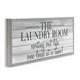 thumbnail image 3 of Stupell Industries Laundry Sorting Out Life Typography Black and White Planked Look, 10 x 24,Design by Kimberly Allen, 3 of 5