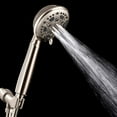 Couradric Handheld Shower Head, 6 Spray Settings Shower Head with Hose
