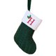 thumbnail image 1 of Calcetines Navideños con Letras Bordadas | Medias Navideñas de Punto Rojas, Verdes y Blancas con Colgante de Árbol | Decoración Navideña con Inicial Personalizada | Chimenea Acogedora y Detalle de Re, 1 of 1