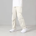 thumbnail image 6 of Kids Girl Boy Work Cargo Sport Athletic Casual Pants for Kid Straight Leg Elastic Waist Basic Long Leg Fall Summer Pants 2026 Clothing Trendy Regular Fit 6 Years, 6 of 8