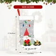 thumbnail image 4 of Honeii Merry Christmas Gnome1 for Christmas Stocking,Large Xmas Stocking,Holiday and Family Stocking for Fireplace Christmas Holiday Party Decoration, 4 of 7