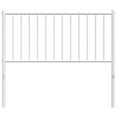 thumbnail image 6 of vidaXL Durable Metal Headboard for Twin/ Twin XL Size Beds, Easy Assembly, Modern Style White, 6 of 7