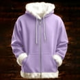 thumbnail image 2 of GJSYRH Women's Hoodies Women's Fashion Hooded Sweatshirt Cozy Pullover Casual Loose Fit Long Sleeve Soft Winter Warm Top for Everyday Wear and, 2 of 3