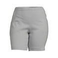 thumbnail image 3 of JMS Just My Size by Hanes Women's Plus Size Pull On Shorts with Pockets, Single and 2-Pack, 9” Inseam, Sizes 0X-4X, 3 of 6