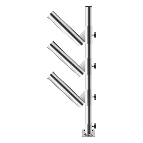 Tree Type 3 Rod Holder Adjustable Fishing Boat Rod Holder Rocket Launcher For Fishing Boats And Yachts With Pull Rods