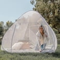 thumbnail image 3 of Luxury Mosquito Net, Large Size: for Double to King Size Bed, Fine Holes, Canopy, Mosquito Net, Foldable Design with Bottom, 2 Entrances, Easy to Inst, 3 of 4