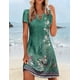 thumbnail image 3 of Vestido Zeagoo casual para verano, Pascua 2025, algodón, playa, mujer, 3 of 5