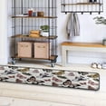thumbnail image 3 of SKYSONIC 2'X6' Spring Butterflies Unique Runner Rug with Rubber Backing, Vintage Handwritten Letter Non Slip Entryway Rug Runner Washable Soft Area Rug Carpet for Hallway Bedroom Kitchen Decor, 3 of 6