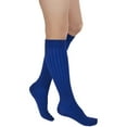 thumbnail image 2 of duomed Freedom Patterned 20-30 mmHg Knee High Closed Toe Compression Socks, Black, X-Large, 2 of 3