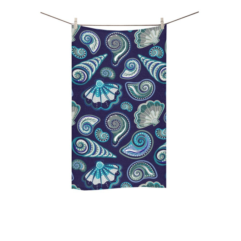 MKHERT Beach Seashell Bath Towel Hand Towel Shower Towel Washcloth