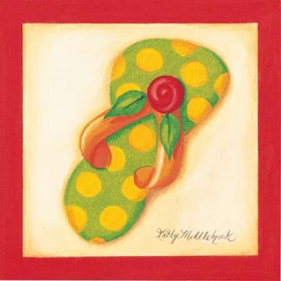 Red Flip Flop Iii C