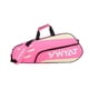 thumbnail image 5 of Bolsa para raquetas de bádminton, bolso de mano para tenis, impermeable, multifuncional. Rosa Blanco, 5 of 9