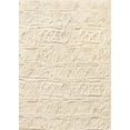thumbnail image 1 of Ahgly Company Indoor Rectangle Mid-Century Modern Brown Solid Area Rugs, 4' x 6', 1 of 6