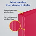 thumbnail image 6 of Avery Heavy-Duty View Binder, 3" Slant Rings, Red (79686), 6 of 9