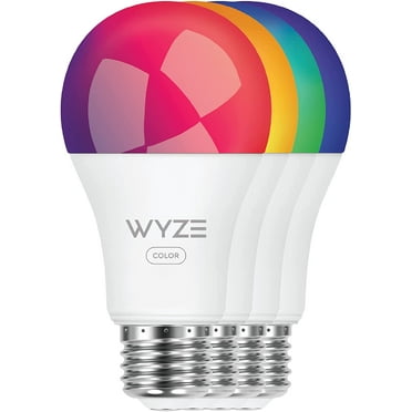 Wyze LED 1100 Lumens (75W Equivalent) Color Smart Home Bulb, 4 Pack