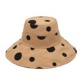 thumbnail image 1 of Chapeau de Pêcheur à Pois : Réversible Double Face Chapeau d'Été Chapeau Seau, 1 of 4