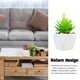 thumbnail image 2 of Plantas artificiales Inteprter suculentas decorativas maceta jardín tipo 4, 2 of 6