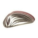 thumbnail image 1 of Paquete De 10 Bandas De De Aluminio Lijadora Abrasiva Lijadora ra Correa -10 Tamaño 180 Baoblaze Cinturones de lijado, 1 of 8