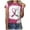 7-White, variant on SELONE Womens T-Shirts Short Sleeve Tops Blouses Regular Fit T Shirts Pullover Tees Tops Graphic Print T-Shirts Crew Neck Tops Blouses T Shirts Easy Care Soft Breathable Pullover Tops Hot Pink XXXL