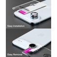 thumbnail image 3 of Yanonmyfd  Camera Lens Protector for iPhone 17 Pro & Pro Max, 9H Tempered Glass, HD Clear, Easy Installation Kit - Black,Silver, 3 of 6
