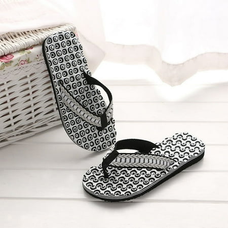 

Mens Slippers Flip Flops Shoes Sandals Male Indoor & Outdoor Flip-Flops Slippers for Men Size 43