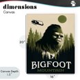 thumbnail image 4 of Stupell Industries Traditional Bigfoot Mountain Forest Canvas Art, 16 x 20, by Omar Escalante, 4 of 8