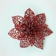 thumbnail image 1 of flores artificiales de Pascua para decoración, decoración de árbol de Navidad, adornos de Acción de Gracias, boda, día festivo(Gran rojo)(), 1 of 4