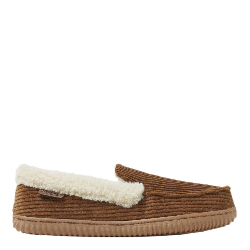 Dearfoams Cozy Comfort Men's Cozy Corduroy Moc Slippers