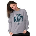 thumbnail image 4 of US Navy Strong As Sea That Made Us Unisex Plus Size Sweatshirt Brisco Brands 2X, 4 of 5