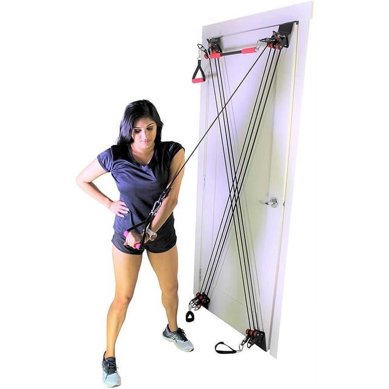 X Factor Door Gym Home Fitness System with Straight Bar