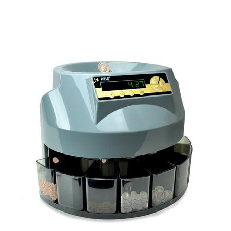 2-in-1 Automatic Coin Counter & Sorter - Coin Counting & Sorting (Best Coin Sorting Machine)