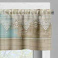 thumbnail image 2 of Ambesonne Farmhouse Window Valance, Retro Cottagecore Floral, 42" X 12", Pale Seafoam Dusk White, 2 of 5