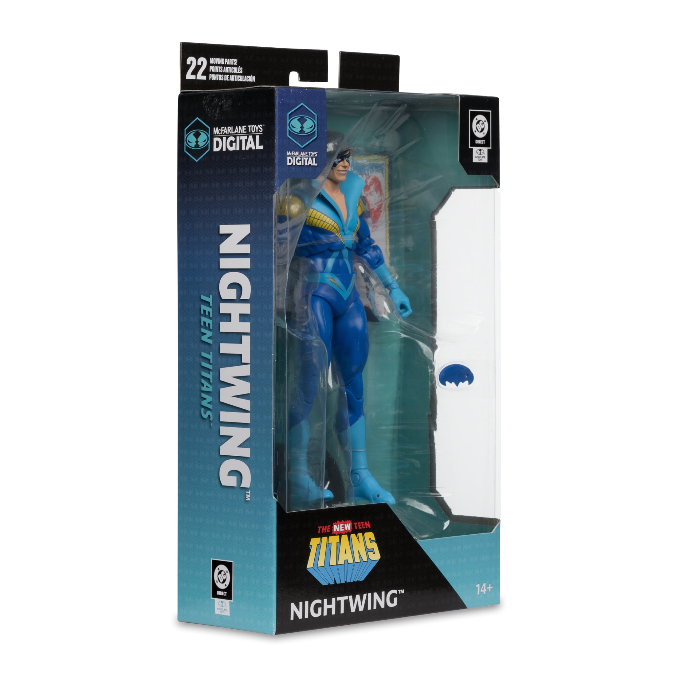 Nightwing (DC Direct: Teen Titans) 7" Action Figure w/ Digital Collectible - McFarlane Toys
