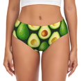 thumbnail image 1 of Balery Avocado Ropa Interior de Algodón para Mujer con Dibujo – Braguitas Cómodas y Elásticas, Estilo Clásico-X-Small, 1 of 6