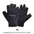 thumbnail image 2 of Guantes de medio dedo transpirables para gimnasio guantes sin dedos para mujeres y hombres, 2 of 8