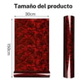 thumbnail image 3 of Vinil Automotriz Fibra De Carbono Impermeable 30x150cm Carbono Rojo, 3 of 3