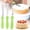 Z-10-Green, variant on Offset Spatula, Cake Spatula, Metal Spatula, Angled Icing Spatula Set Stainless Steel Frosting Spatulas with Ergonomic Non-Slip Handles Food-Grade Cake Decorating Tools Black 1Pcs
