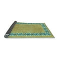 thumbnail image 2 of Ahgly Company Indoor Rectangle Abstract Light Blue Modern Area Rugs, 2' x 3', 2 of 4