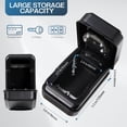 thumbnail image 3 of Upgraded Wall Mount Key Safe Box with 4 Digit Combination Lock and Backup Key for Secure Weatherproof Storage of Keys and Valuables, 3 of 8
