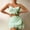 Mint Green, variant on Sentmoon Bating Suits Bikini Tops for Women Large Bust and Womens Swim Skirt Plus Size Women's Swimsuit Curvy Solid Color Bathing Suits Women Beach Accessories Must Haves Yellow S