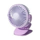 thumbnail image 5 of Ventilador de escritorio con Clip, ventilador de mesa giratorio USB, ventilador de refrigeración silencioso, miniventilador de escritorio para deporte Púrpura, 5 of 9