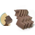 thumbnail image 4 of 4-Piece Safety Corner Cushions, Child Proofing Corner Guard, Child Safety Home Furniture Safety Bumper Table Corner Protector, 4 of 4