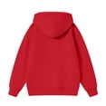 thumbnail image 4 of Abcomgle Hoodies for Girls 7-8 Cute Solid Hooded Sweatshirts for Girls Loose Long Sleeve Girls Pullover Top Aesthetic Winter Clothes for Tween Girls with Pocket, 4 of 5