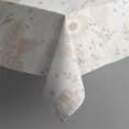thumbnail image 3 of 60x60 Inch Waterproof Square Tablecloth, Thickened Polyester Table Cover for Dining & Parties, Floral Print, 3 of 6