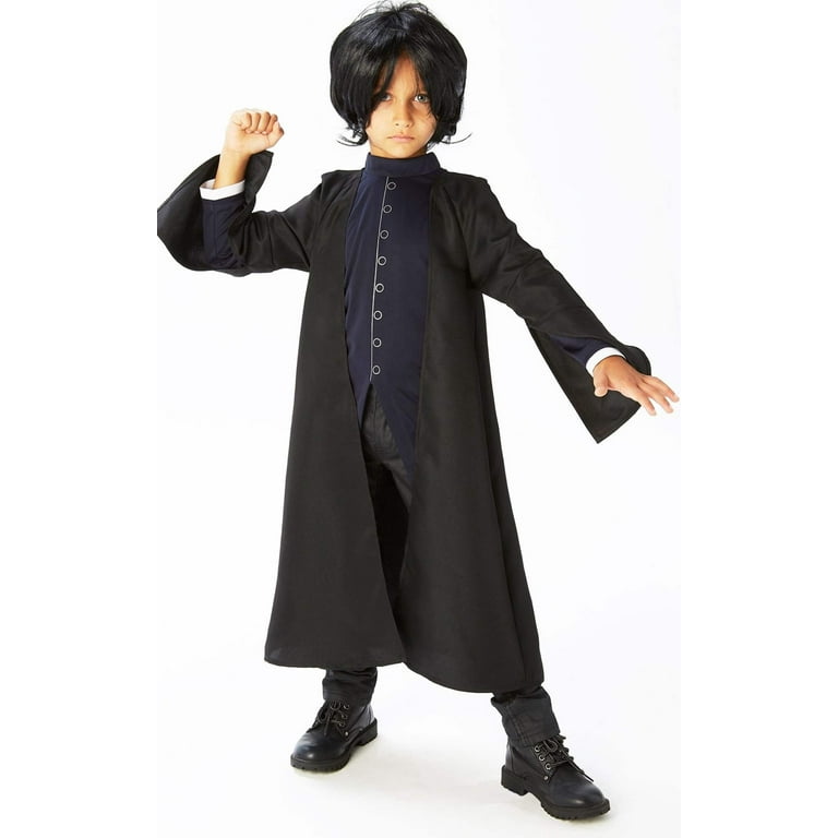 Severus Snape Costume Child Black Robe Harry Potter Severus Snape Costume Child Black Robe Harry Potter