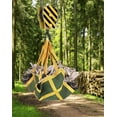 thumbnail image 4 of Heavy-Duty Canvas Cargo Lifting Pad Net - 3.28ft x 3.28ft Reinforced Handle Lifting Net for Construction, Logistics, and Transport, 2645lbs Load Capacity, Non-Slip Material, 4 of 8