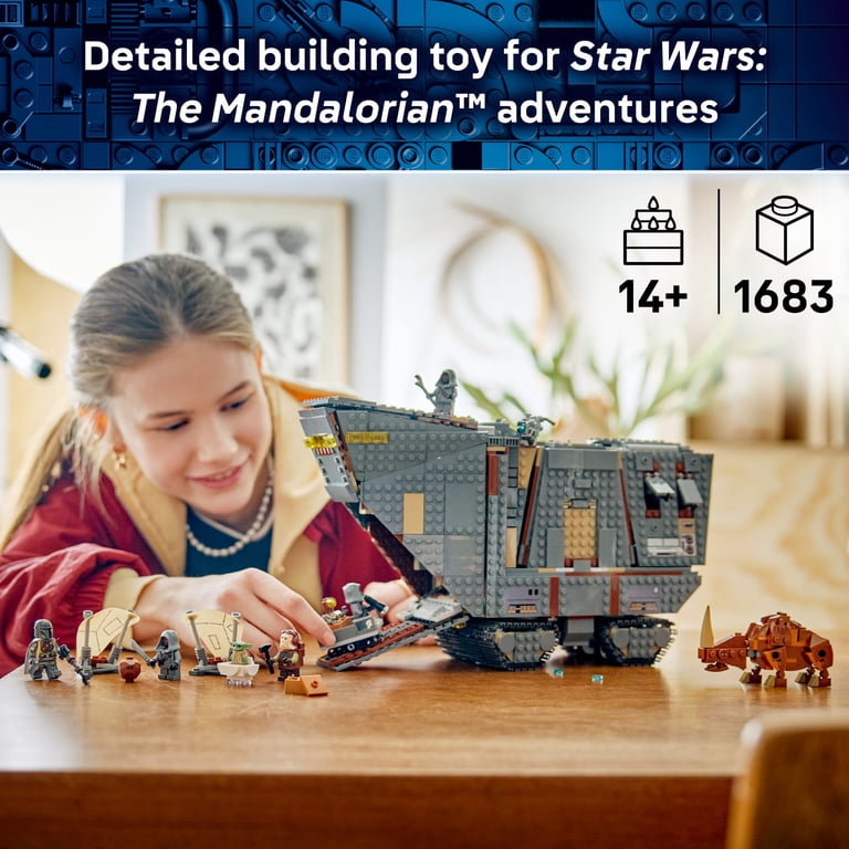 LEGO Star Wars Offworld Sandcrawler and Mudhorn - Building Set for