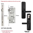 thumbnail image 2 of Digital Electronic Smart Door Lock With Biometric Camera Fingerprint Smart Card Password Key Unlock ,Easy Installation, 2 of 7